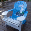 Hand Painted Adirondack Chair by Alexis Hinman
