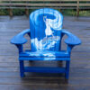 Hand Painted Adirondack Chair by Jane Herbert - Image 6