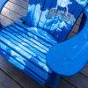 Hand Painted Adirondack Chair by Jane Herbert - Image 4