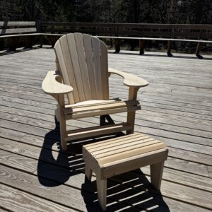 Carpenter's Boat Shop Adirondack Footstool