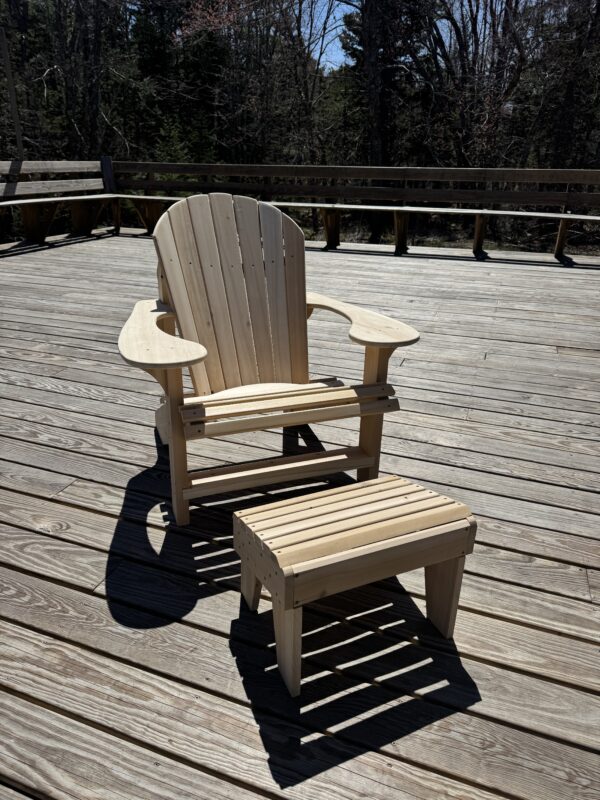Carpenter's Boat Shop Adirondack Footstool