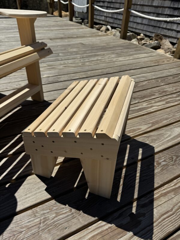 Carpenter's Boat Shop Adirondack Footstool - Image 3