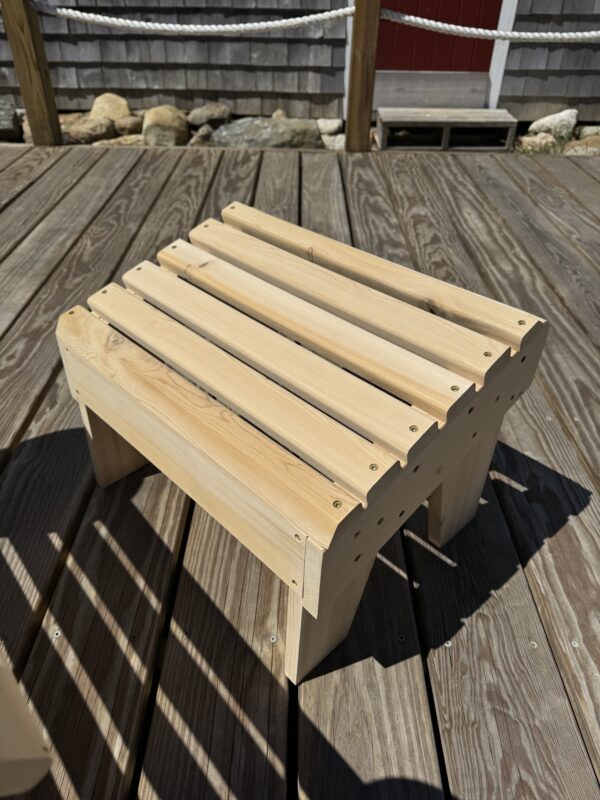Carpenter's Boat Shop Adirondack Footstool - Image 2