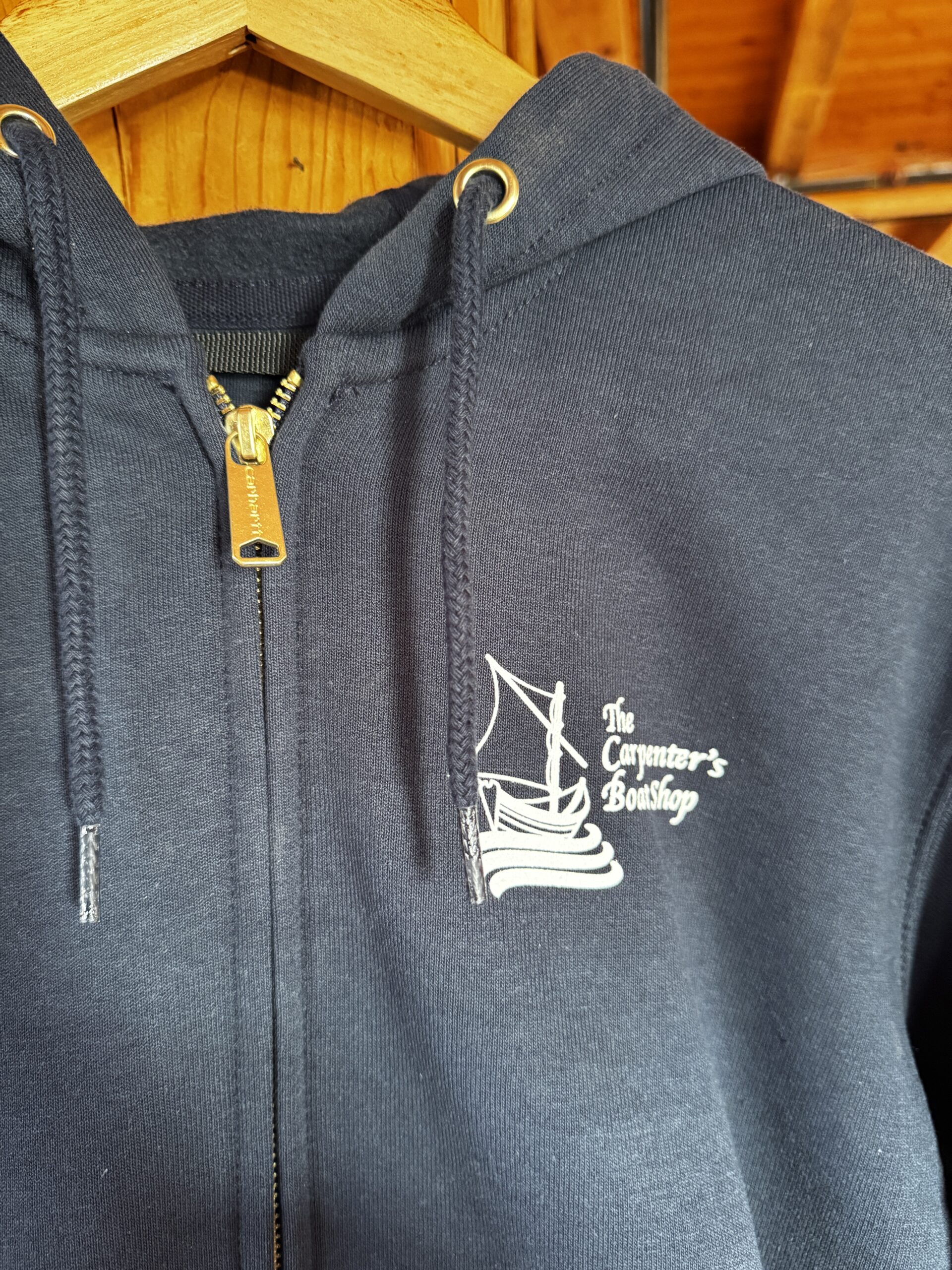 Carpenter's Boat Shop Carhartt Zip-Up Sweatshirt - Image 6