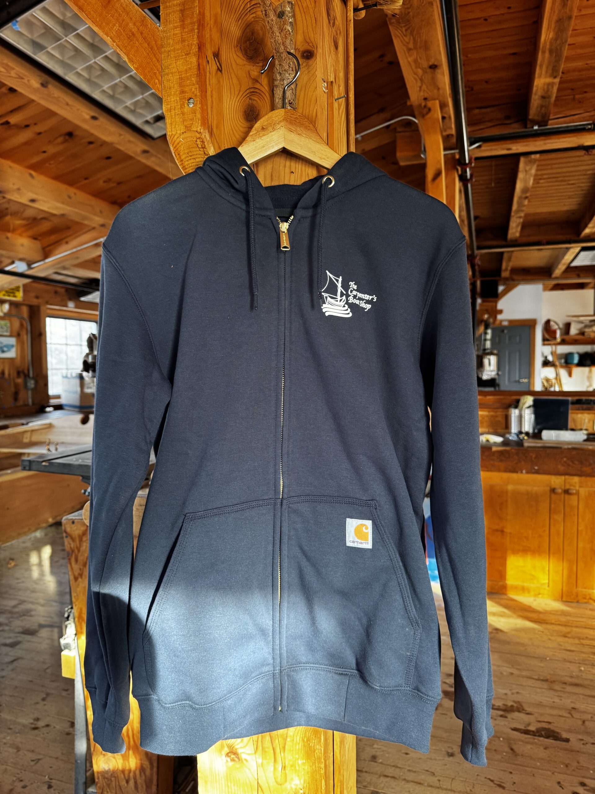 Carpenter's Boat Shop Carhartt Zip-Up Sweatshirt - Image 3