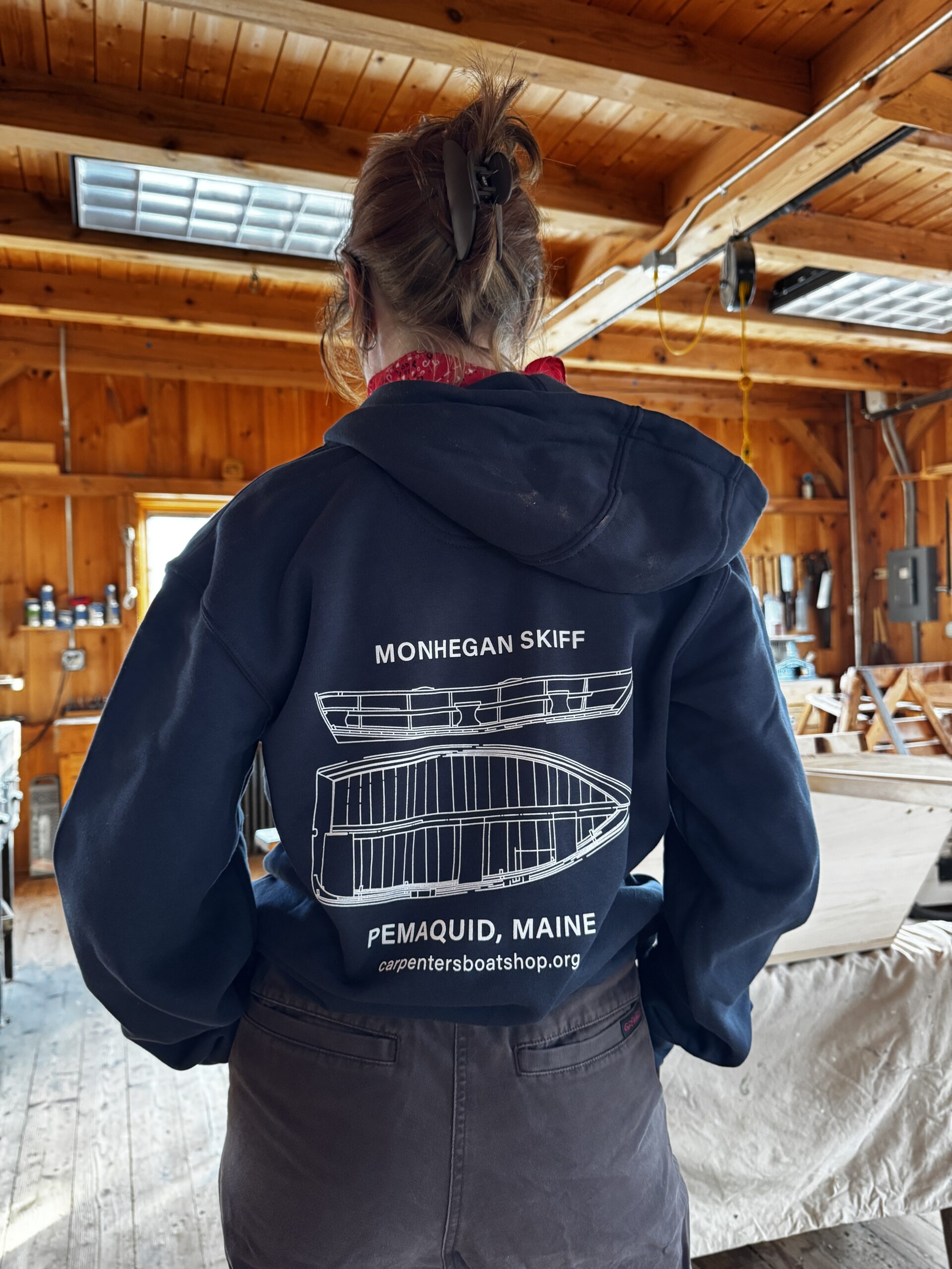 Carpenter's Boat Shop Carhartt Zip-Up Sweatshirt - Image 2