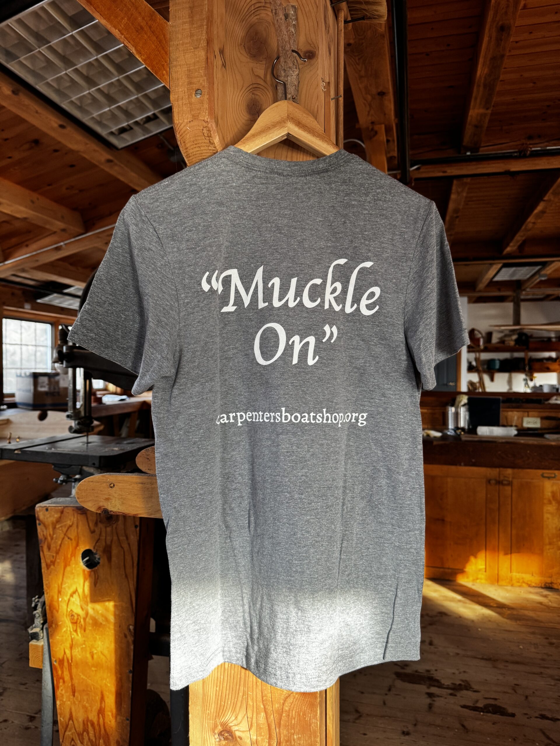 Carpenter's Boat Shop Muckle On T-Shirt