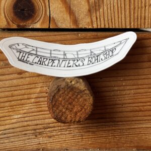 Carpenter's Boat Shop Sticker