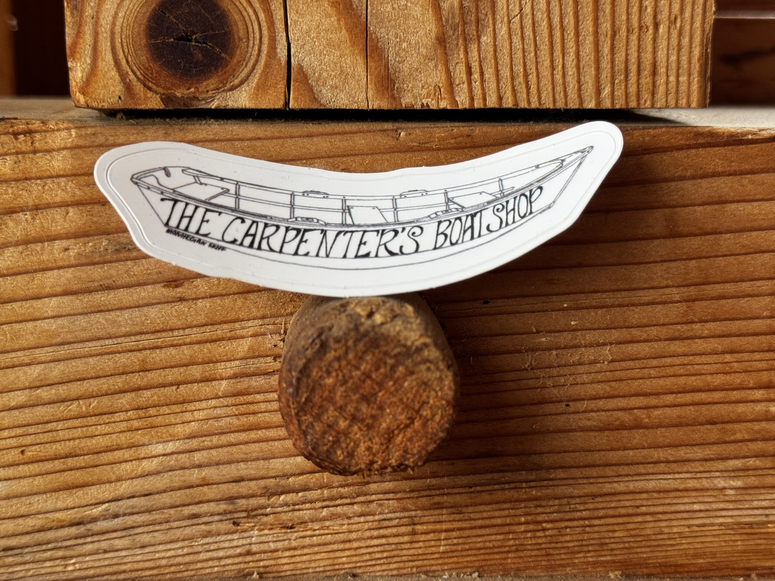 Carpenter's Boat Shop Sticker