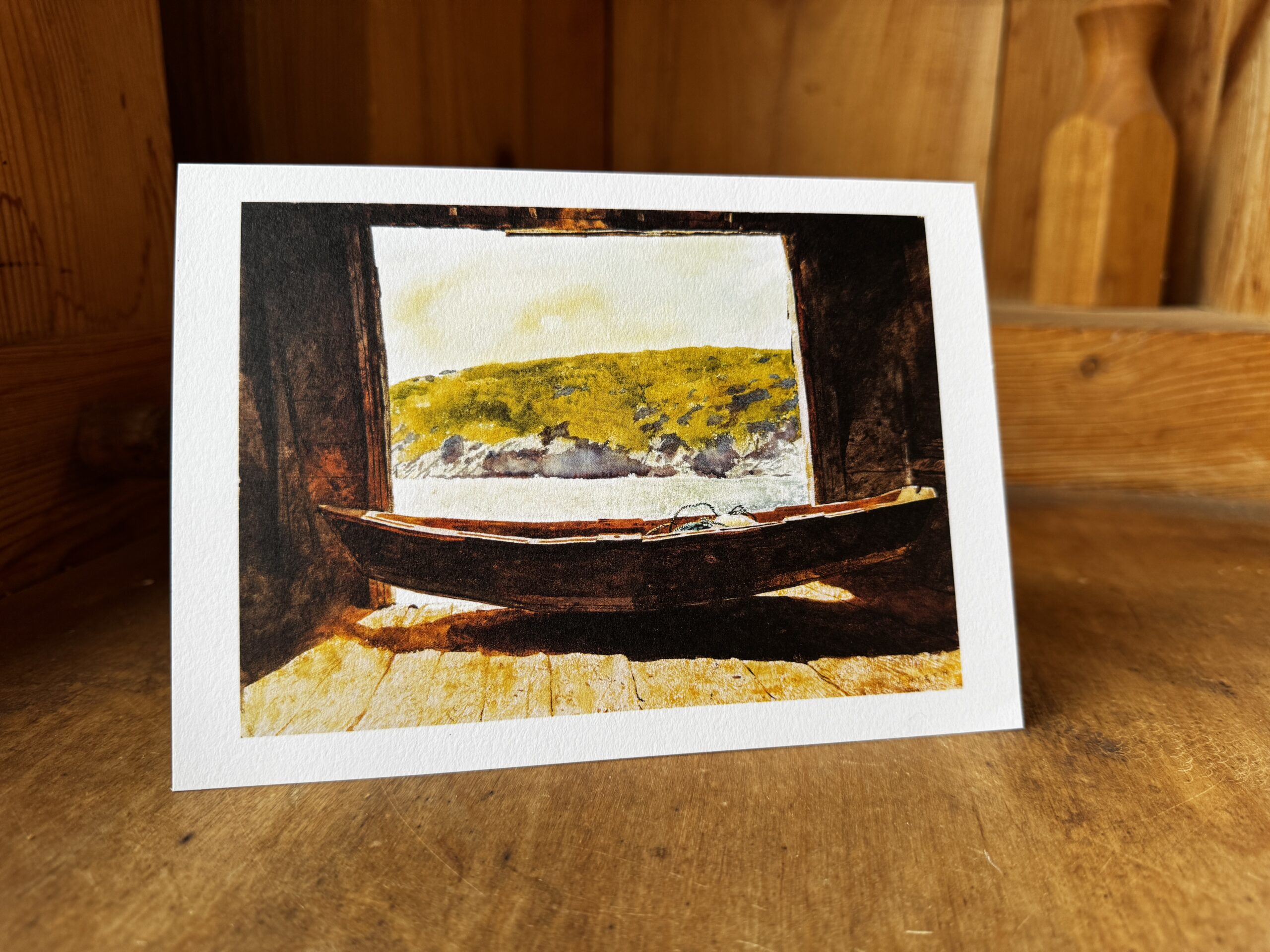 Jamie Wyeth Monhegan Skiff Set of 10 Cards - Image 3