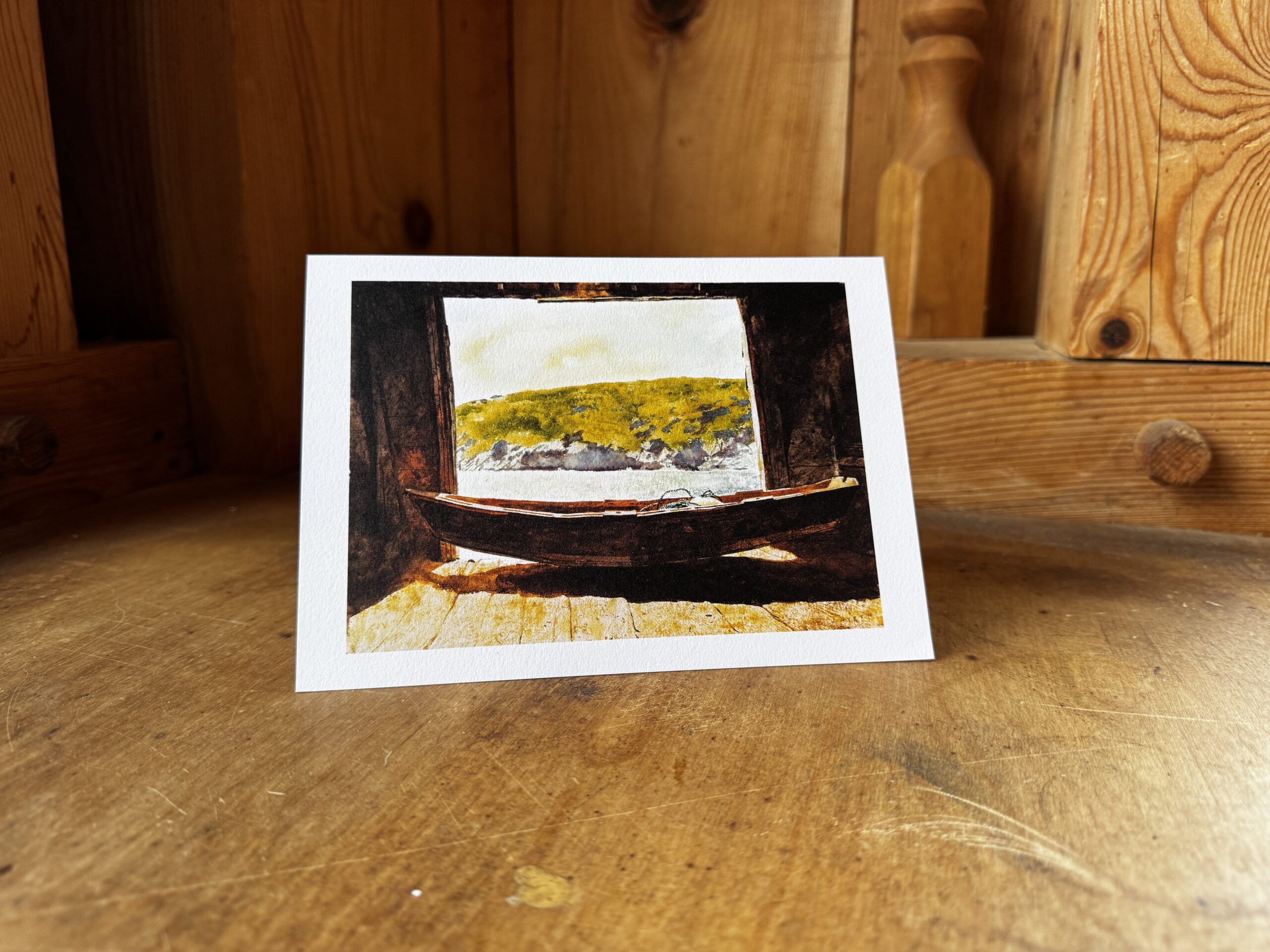 Jamie Wyeth Monhegan Skiff Set of 10 Cards